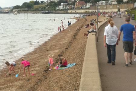 Southend Beach Sign 01