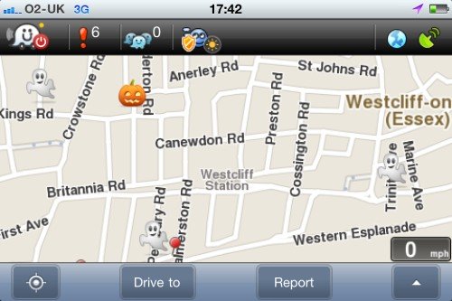 Waze screenshot 2