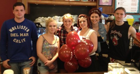 The staff at Costa Coffee, Leigh-on-Sea